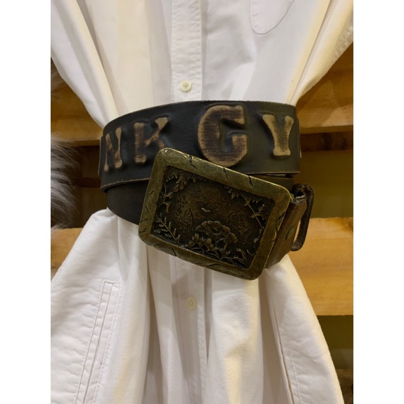 Long Button Up Top/Dress with Junk Gypsy Belt - Picture 3 of 5